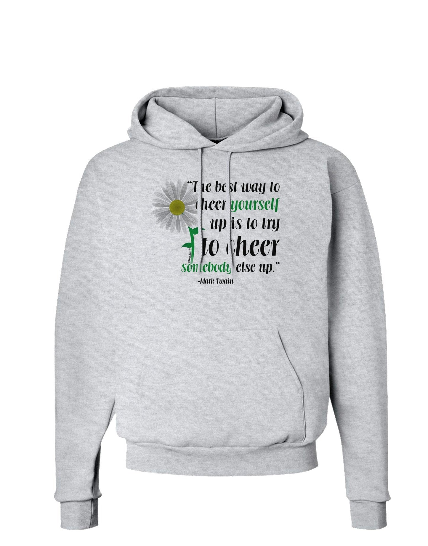 Cheer Yourself Up Mark Twain Hoodie Sweatshirt-Hoodie-TooLoud-AshGray-XXX-Large-Davson Sales