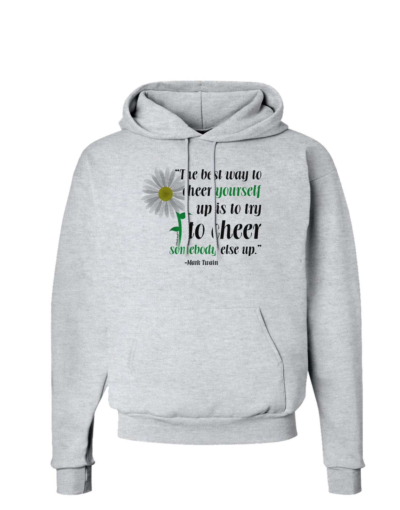 Cheer Yourself Up Mark Twain Hoodie Sweatshirt-Hoodie-TooLoud-AshGray-XXX-Large-Davson Sales
