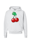 Cherries Hoodie Sweatshirt-Hoodie-TooLoud-White-Small-Davson Sales