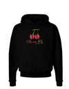 Cherry Pi Dark Hoodie Sweatshirt-Hoodie-TooLoud-Black-Small-Davson Sales