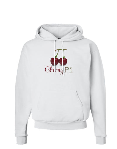 Cherry Pi Hoodie Sweatshirt-Hoodie-TooLoud-White-Small-Davson Sales