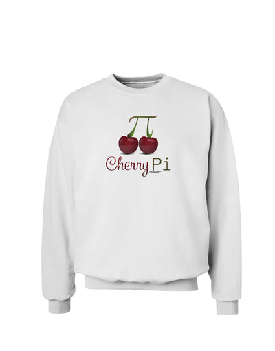 Cherry Pi Sweatshirt-Sweatshirts-TooLoud-White-Small-Davson Sales