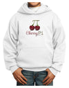 Cherry Pi Youth Hoodie Pullover Sweatshirt-Youth Hoodie-TooLoud-White-XS-Davson Sales