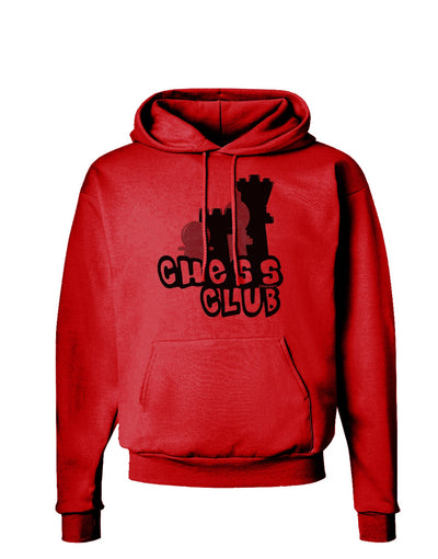 Chess Club Hoodie Sweatshirt by TooLoud-Hoodie-TooLoud-Red-Small-Davson Sales