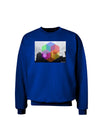 Chicago Abstract Adult Dark Sweatshirt-Sweatshirts-TooLoud-Deep-Royal-Blue-XXX-Large-Davson Sales