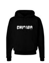 Chicago Skyline Cutout Dark Hoodie Sweatshirt by TooLoud-Hoodie-TooLoud-Black-Small-Davson Sales