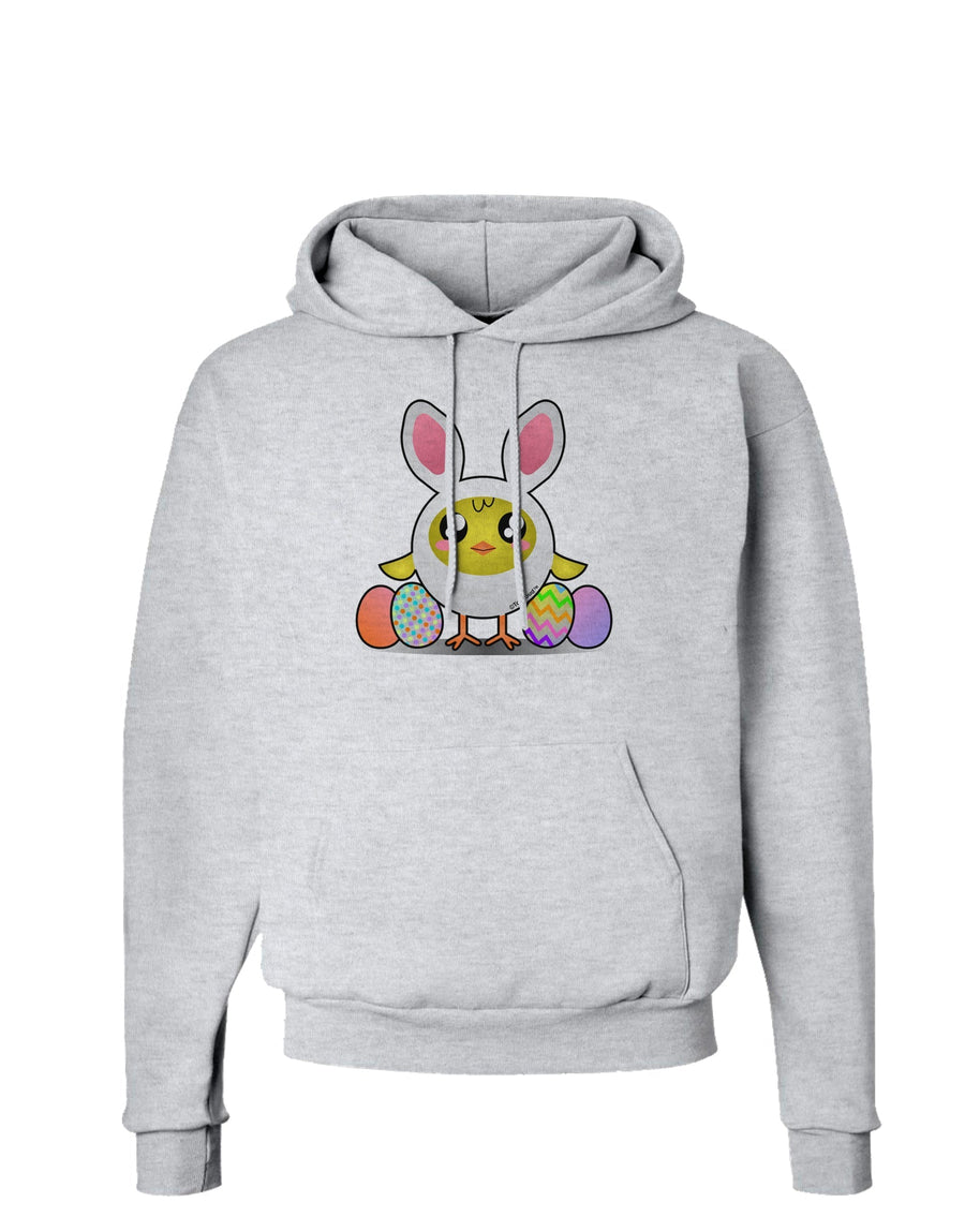 Chick In Bunny Costume Hoodie Sweatshirt-Hoodie-TooLoud-White-Small-Davson Sales