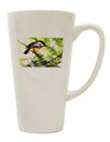 Chickadee Watercolor Conical Latte Coffee Mug - Expertly Crafted Drinkware-Conical Latte Mug-TooLoud-White-Davson Sales