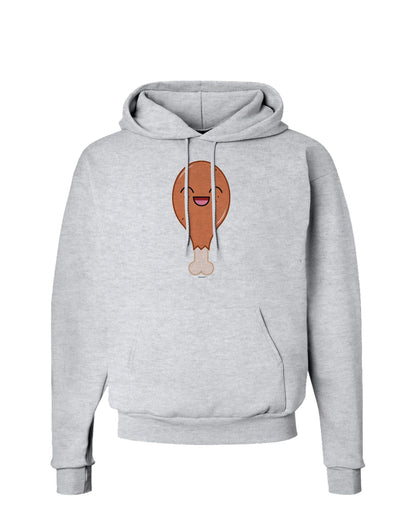 Chicken Leg Hoodie Sweatshirt-Hoodie-TooLoud-AshGray-Small-Davson Sales