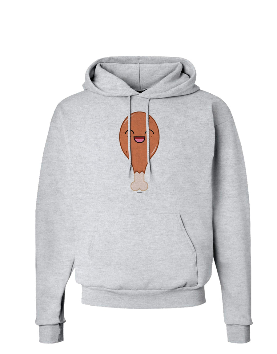 Chicken Leg Hoodie Sweatshirt-Hoodie-TooLoud-White-Small-Davson Sales