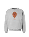 Chicken Leg Sweatshirt-Sweatshirts-TooLoud-AshGray-Small-Davson Sales