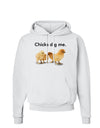 Chicks Dig Me Hoodie Sweatshirt-Hoodie-TooLoud-White-Small-Davson Sales