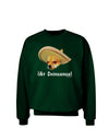 Chihuahua Dog with Sombrero - Ay Chihuahua Adult Dark Sweatshirt by TooLoud-Sweatshirts-TooLoud-Deep-Forest-Green-Small-Davson Sales