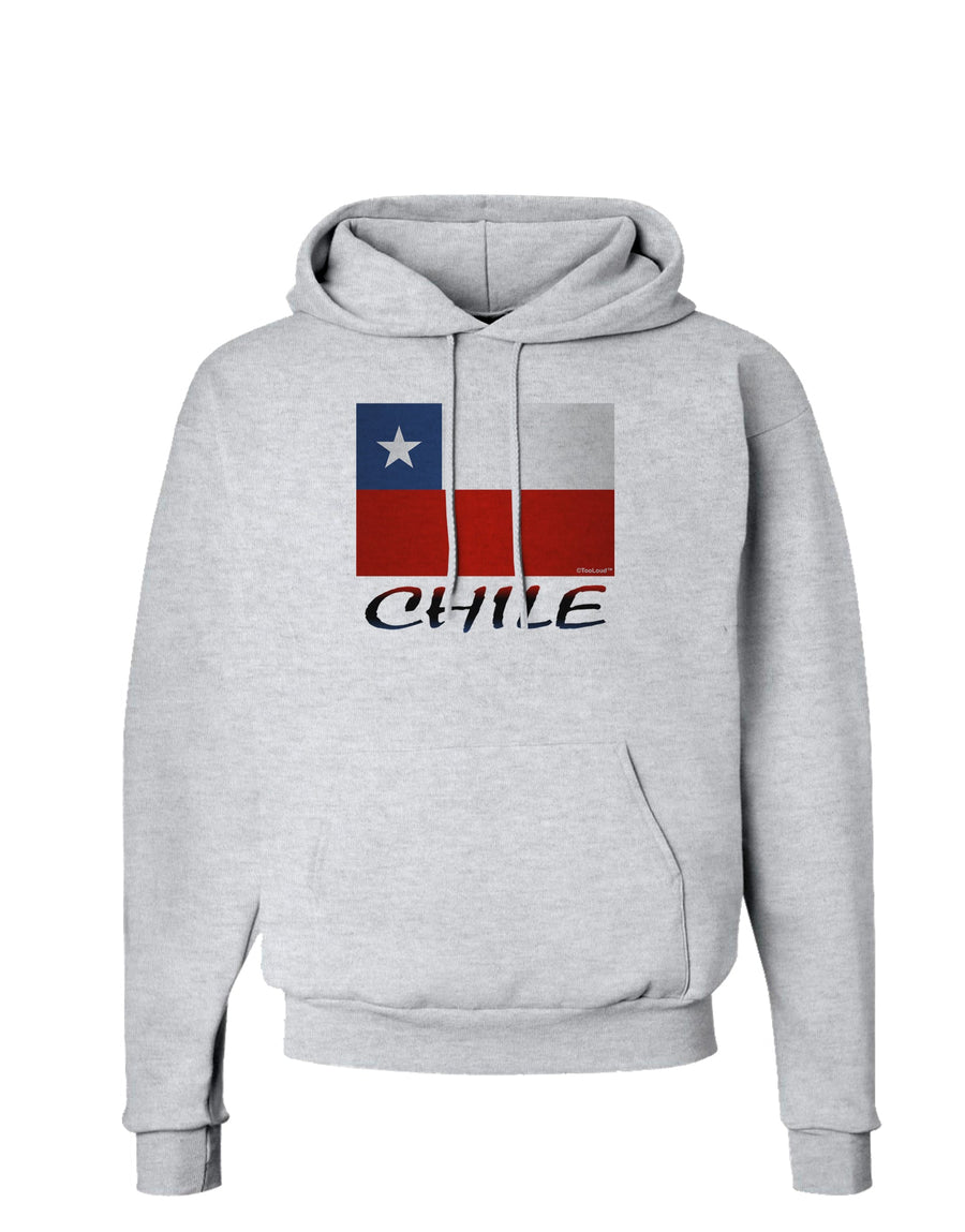 Chile Flag Hoodie Sweatshirt-Hoodie-TooLoud-White-Small-Davson Sales