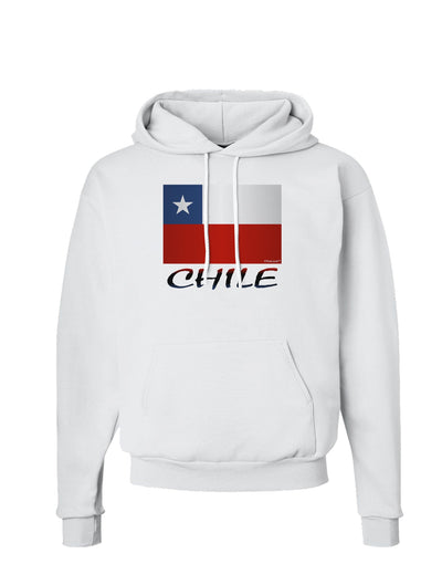 Chile Flag Hoodie Sweatshirt-Hoodie-TooLoud-White-Small-Davson Sales