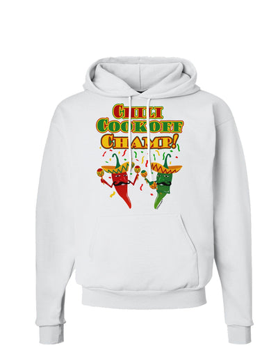 Chili Cookoff Champ! Chile Peppers Hoodie Sweatshirt-Hoodie-TooLoud-White-Small-Davson Sales