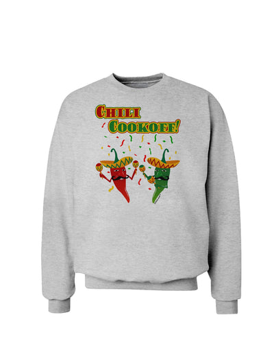 Chili Cookoff! Chile Peppers Sweatshirt-Sweatshirts-TooLoud-AshGray-Small-Davson Sales