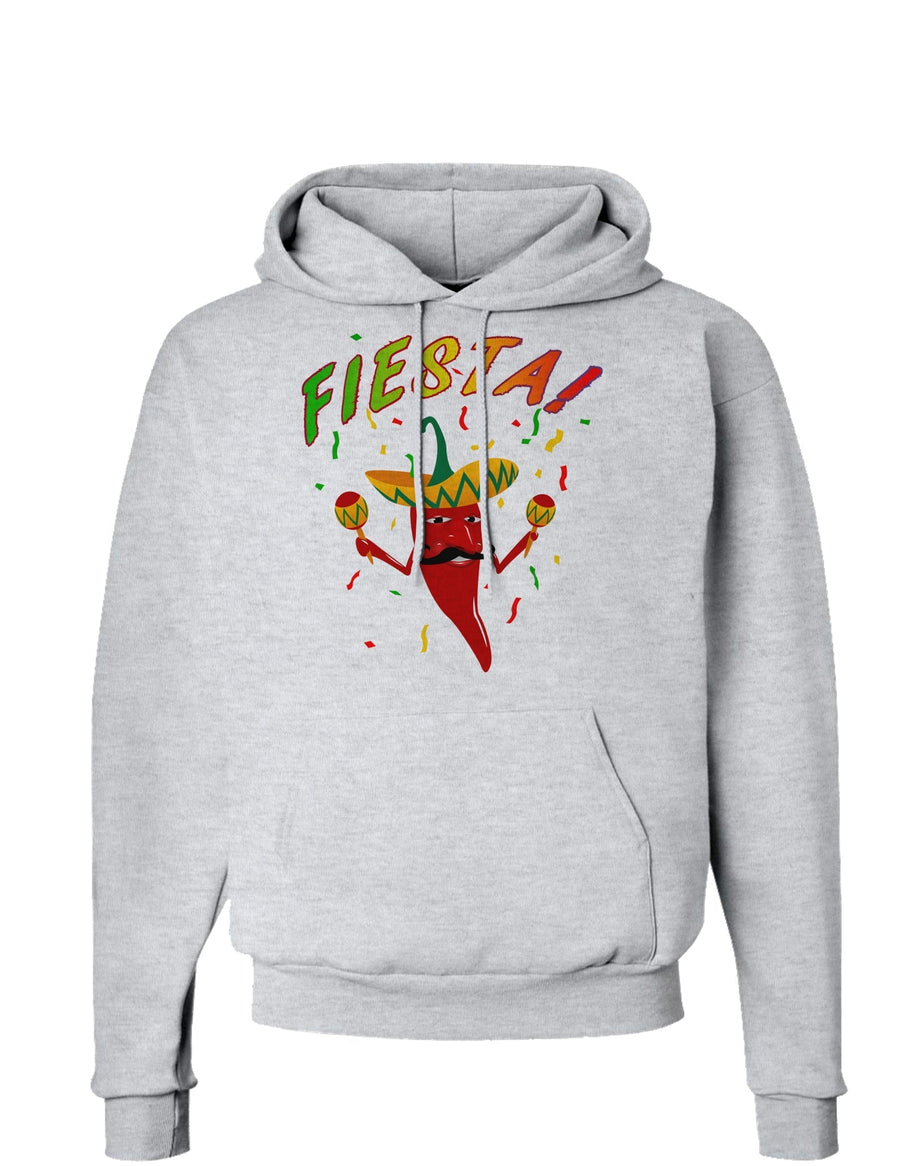 Chili Pepper de Fiesta Hoodie Sweatshirt-Hoodie-TooLoud-White-Small-Davson Sales