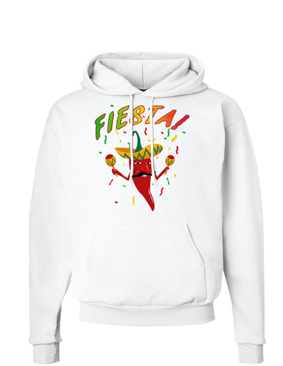 Chili Pepper de Fiesta Hoodie Sweatshirt-Hoodie-TooLoud-White-Small-Davson Sales