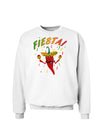 Chili Pepper de Fiesta Sweatshirt-Sweatshirts-TooLoud-White-Small-Davson Sales