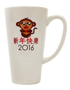 Chinese New Year 2016 Conical Latte Coffee Mug - Crafted for Celebration-Conical Latte Mug-TooLoud-White-Davson Sales