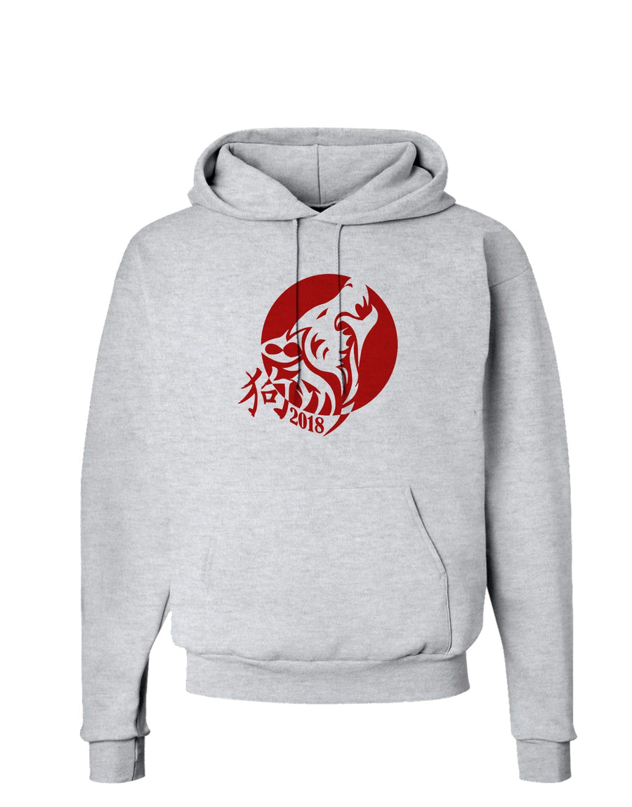 Chinese New Year 2018 Dog Hoodie Sweatshirt by TooLoud-Hoodie-TooLoud-White-Small-Davson Sales