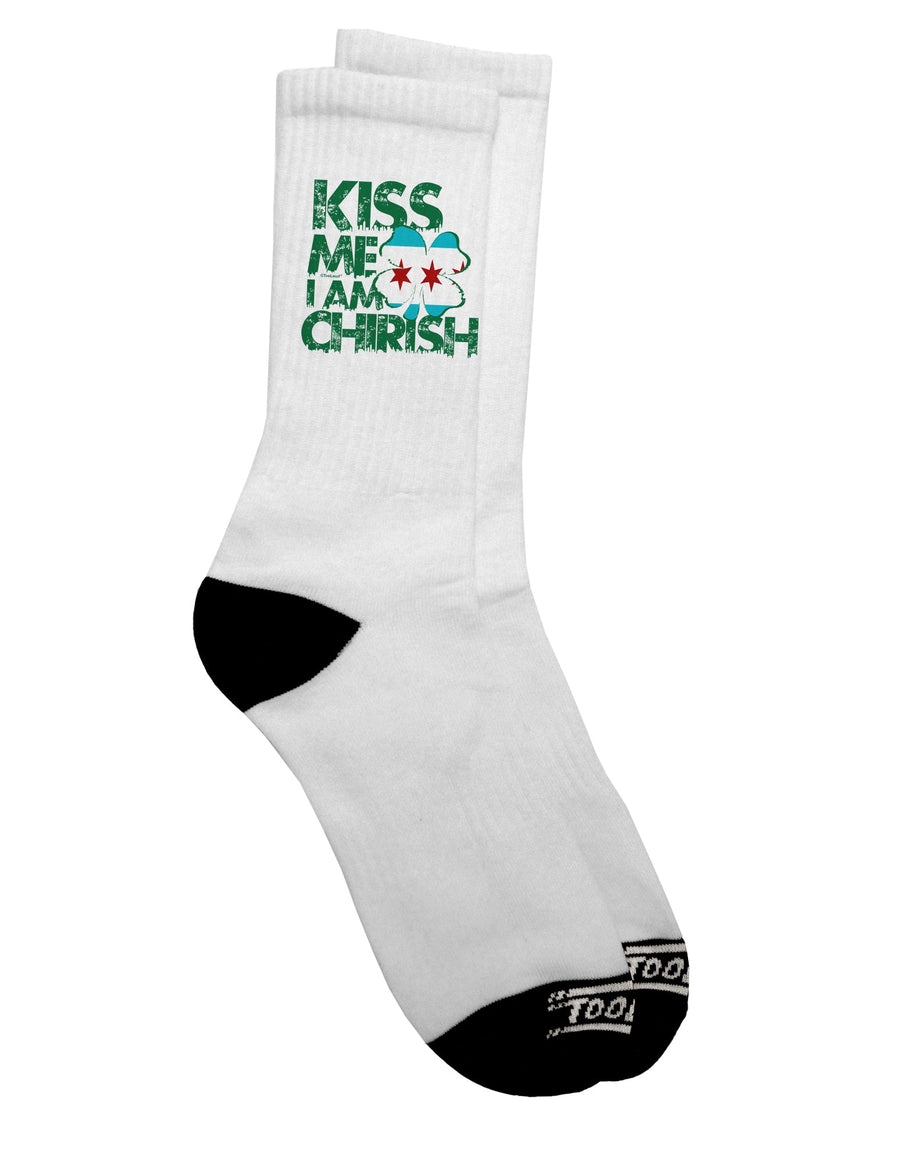 Chirish Adult Crew Socks - A Captivating Addition to Your Wardrobe by TooLoud-Socks-TooLoud-White-Ladies-4-6-Davson Sales