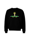 Chirstmas Candle Adult Dark Sweatshirt-Sweatshirts-TooLoud-Black-Small-Davson Sales