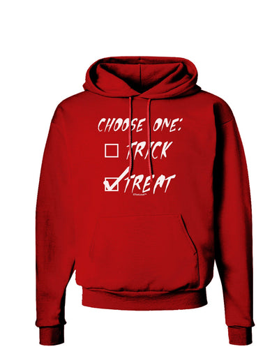 Choose One - Treat Dark Hoodie Sweatshirt-Hoodie-TooLoud-Red-Small-Davson Sales