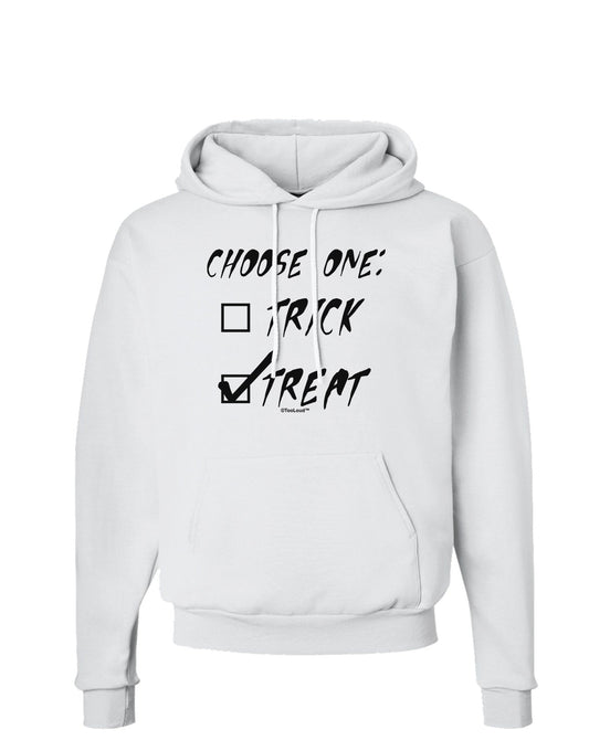 Choose One - Treat Hoodie Sweatshirt-Hoodie-TooLoud-White-Small-Davson Sales