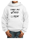 Choose One - Trick Youth Hoodie Pullover Sweatshirt-Youth Hoodie-TooLoud-White-XS-Davson Sales