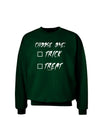 Choose One Unchecked Adult Dark Sweatshirt-Sweatshirts-TooLoud-Deep-Forest-Green-Small-Davson Sales