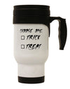 Choose One Unchecked Stainless Steel 14oz Travel Mug-Travel Mugs-TooLoud-White-Davson Sales