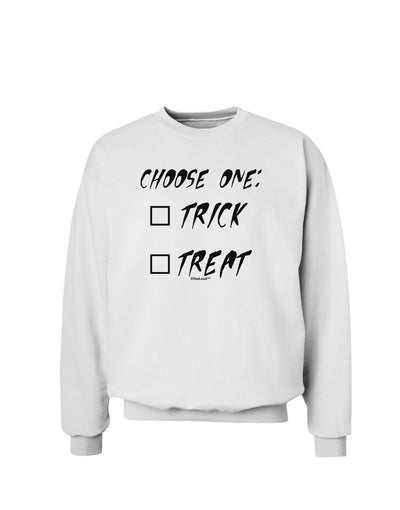 Choose One Unchecked Sweatshirt-Sweatshirts-TooLoud-White-Small-Davson Sales