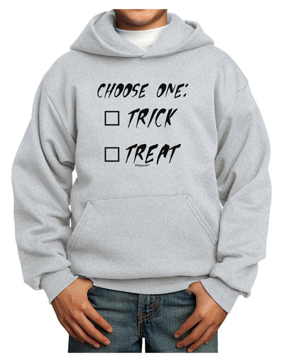 Choose One Unchecked Youth Hoodie Pullover Sweatshirt-Youth Hoodie-TooLoud-Ash-XS-Davson Sales