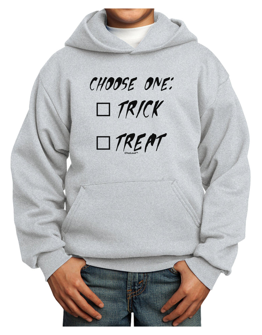 Choose One Unchecked Youth Hoodie Pullover Sweatshirt-Youth Hoodie-TooLoud-White-XS-Davson Sales