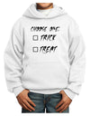 Choose One Unchecked Youth Hoodie Pullover Sweatshirt-Youth Hoodie-TooLoud-White-XS-Davson Sales