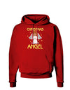 Christmas Angel Dark Hoodie Sweatshirt-Hoodie-TooLoud-Red-Small-Davson Sales