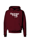 Christmas Cheer BnW Dark Hoodie Sweatshirt-Hoodie-TooLoud-Maroon-Small-Davson Sales