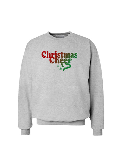 Christmas Cheer Color Sweatshirt-Sweatshirts-TooLoud-AshGray-Small-Davson Sales