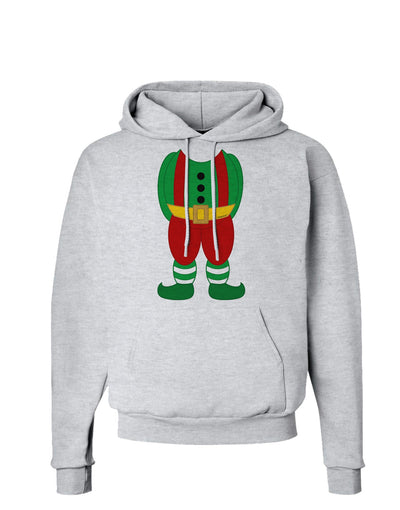 Christmas Elf Boy Character Body Hoodie Sweatshirt-Hoodie-TooLoud-AshGray-Small-Davson Sales