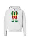 Christmas Elf Boy Character Body Hoodie Sweatshirt-Hoodie-TooLoud-White-Small-Davson Sales