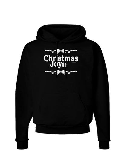 Christmas Joy BnW Dark Hoodie Sweatshirt-Hoodie-TooLoud-Black-Small-Davson Sales