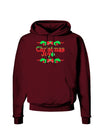 Christmas Joy Color Dark Hoodie Sweatshirt-Hoodie-TooLoud-Maroon-Small-Davson Sales