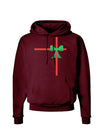 Christmas Present Gift Dark Hoodie Sweatshirt-Hoodie-TooLoud-Maroon-Small-Davson Sales