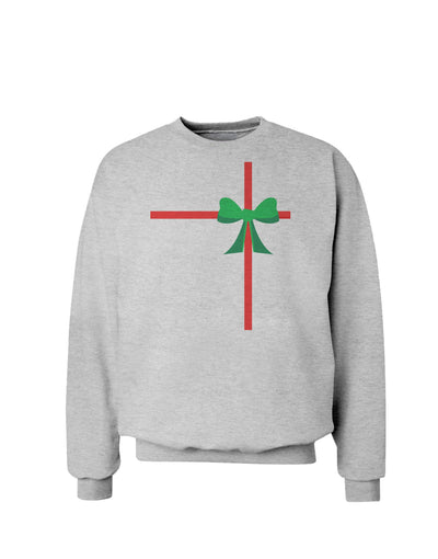 Christmas Present Gift Sweatshirt-Sweatshirts-TooLoud-AshGray-Small-Davson Sales