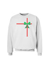 Christmas Present Gift Sweatshirt-Sweatshirts-TooLoud-White-Small-Davson Sales