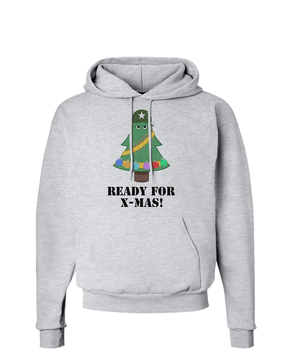 Christmas Tree - Ready for X-Mas Hoodie Sweatshirt-Hoodie-TooLoud-White-Small-Davson Sales