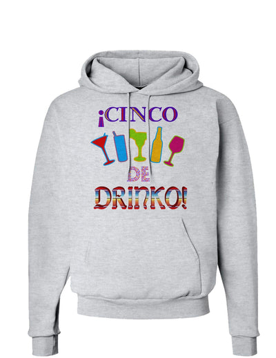 Cinco de Drinko! Hoodie Sweatshirt-Hoodie-TooLoud-AshGray-Small-Davson Sales