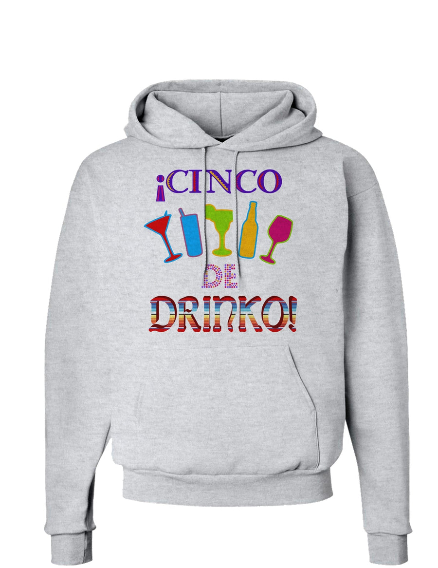 Cinco de Drinko! Hoodie Sweatshirt-Hoodie-TooLoud-White-Small-Davson Sales